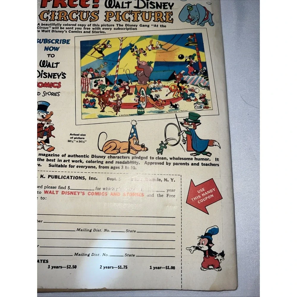 Walt Disney's Comics and Stories: Donald Duck‎ #128, Very Good - Fine! Mint Cond